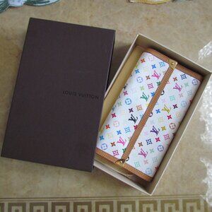 LOUIS VUITTON Takashi Murakami Monogram Vintage 2005 Sara Wallet TH0073